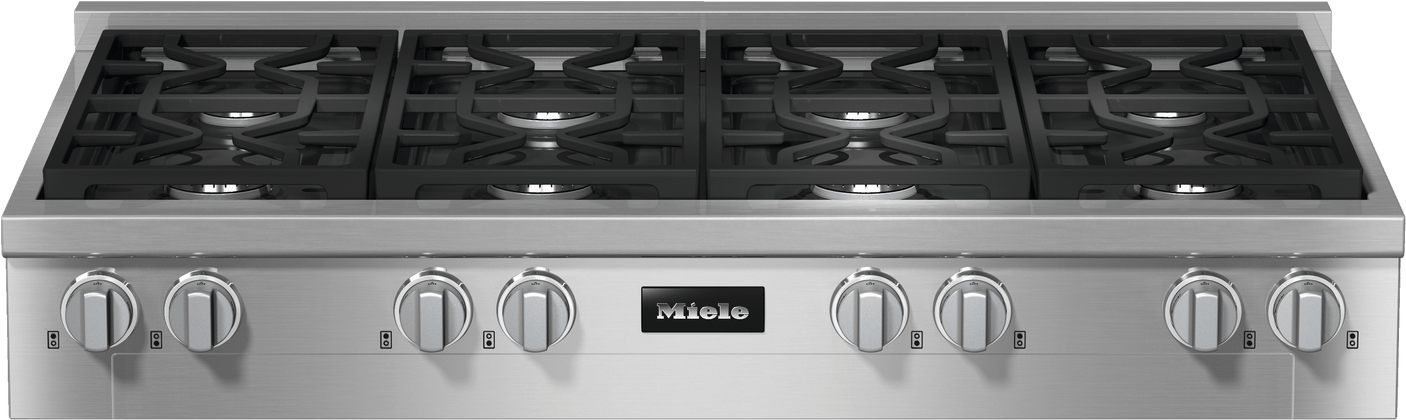 KMR 1354-3 G EDST/CLST - 48-inch RangeTop with 8 burners for professional applications