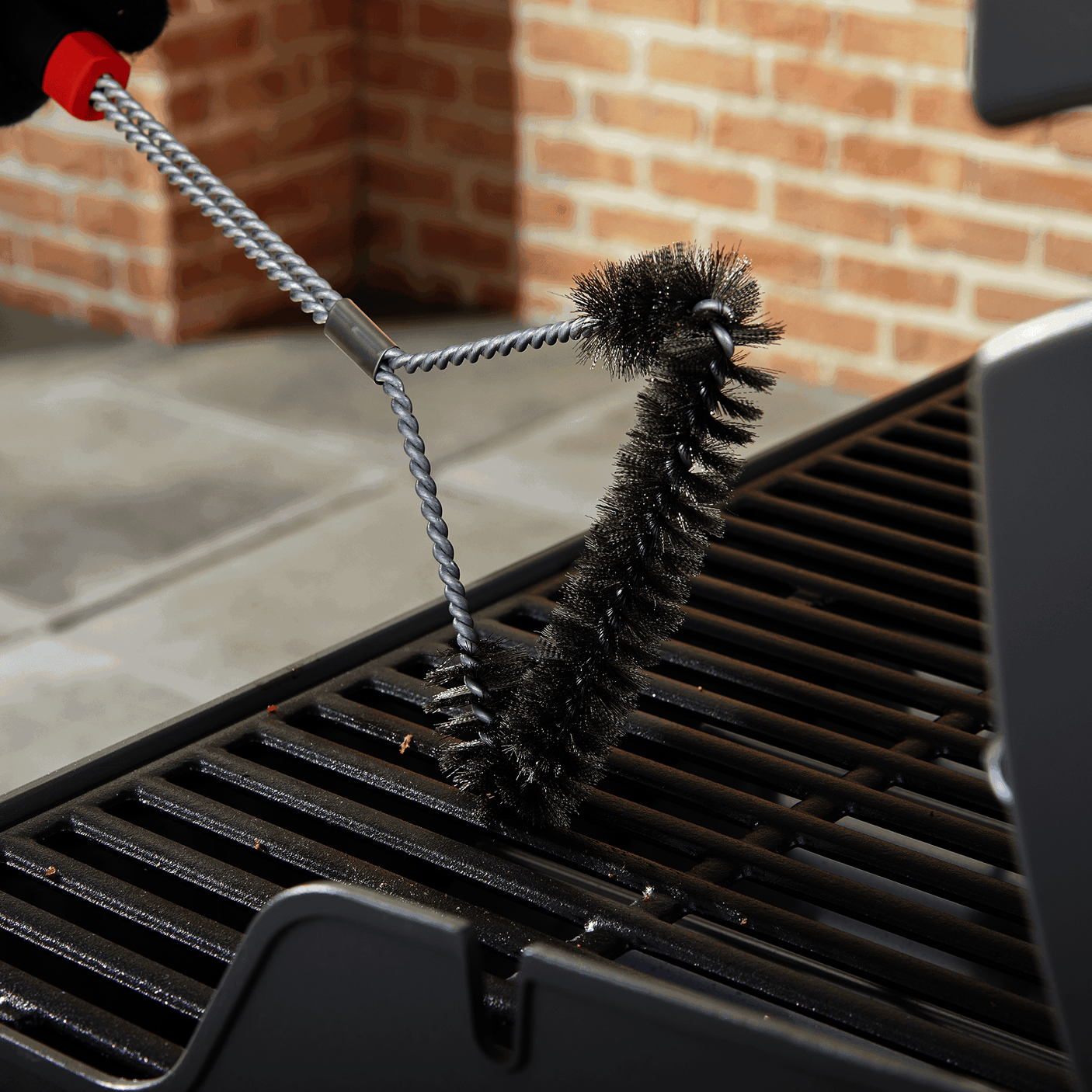 Grill Brush - 18 Three-Sided