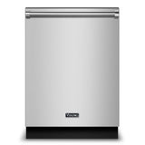 24" Dishwasher w/Water Softener and Installed Viking Stainless Steel Panel