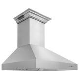 ZLINE Professional Wall Mount Range Hood in Stainless Steel with Built-in ZLINE CrownSound Bluetooth Speakers (697CRN-BT)