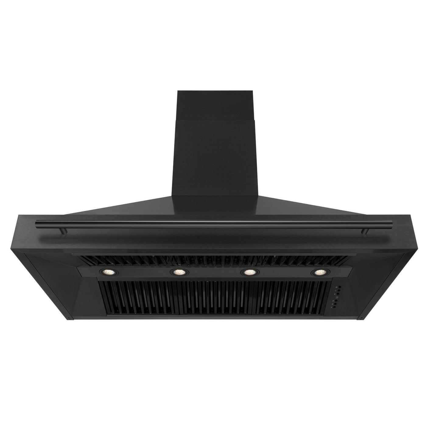 ZLINE Black Stainless Steel Range Hood with Black Stainless Steel Handle and Size Options(BS655-BS)