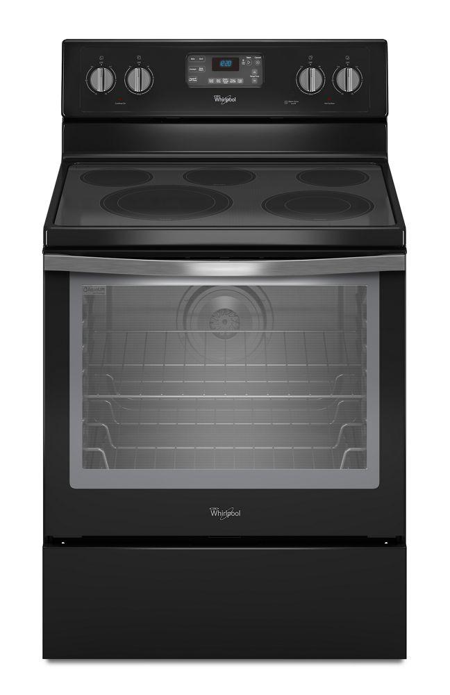 6.4 Cu. Ft. Freestanding Electric Range with AquaLift® Self-Cleaning Technology