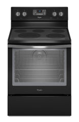 6.4 Cu. Ft. Freestanding Electric Range with AquaLift® Self-Cleaning Technology