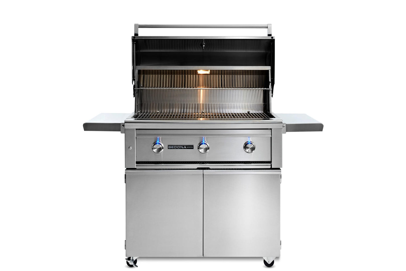 36" Sedona by Lynx Freestanding Grill with 2 Stainless Steel Burners and ProSear Burner, LP