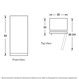 GE® ENERGY STAR® 14.1 Cu. Ft. Frost-Free Garage Ready Upright Freezer