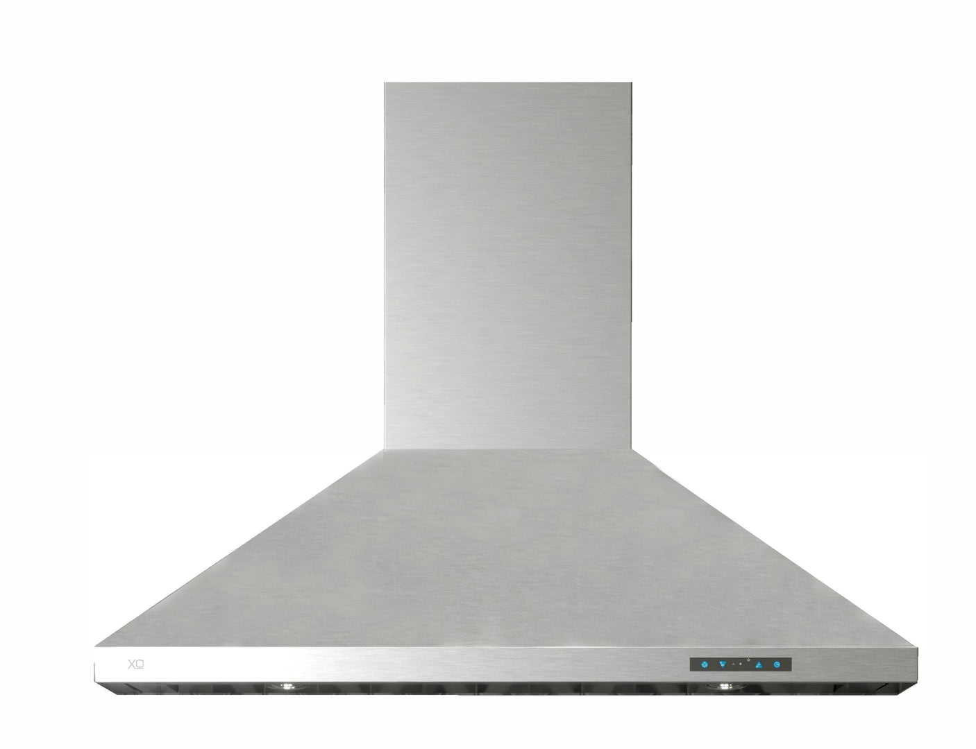 30" 600/395 CFM Italian Made Wall Chimney Range Hood Stainless