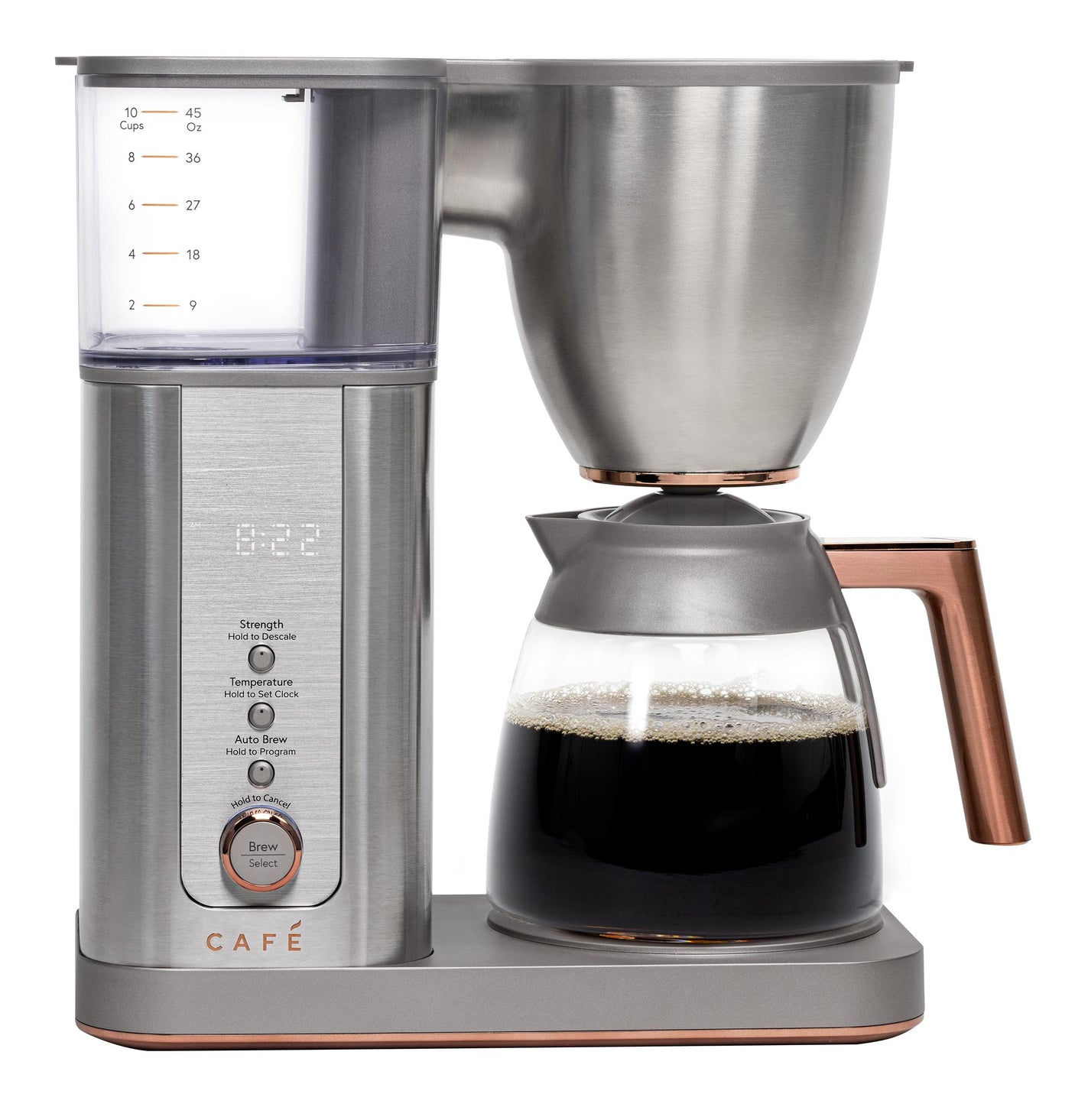 Café™ Specialty Drip Coffee Maker with Glass Carafe