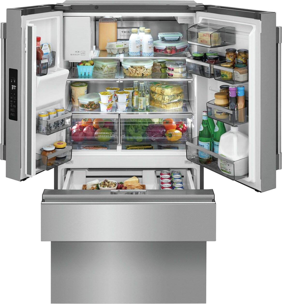 Frigidaire Professional 21.4 Cu. Ft. Counter-Depth 4-Door French Door Refrigerator