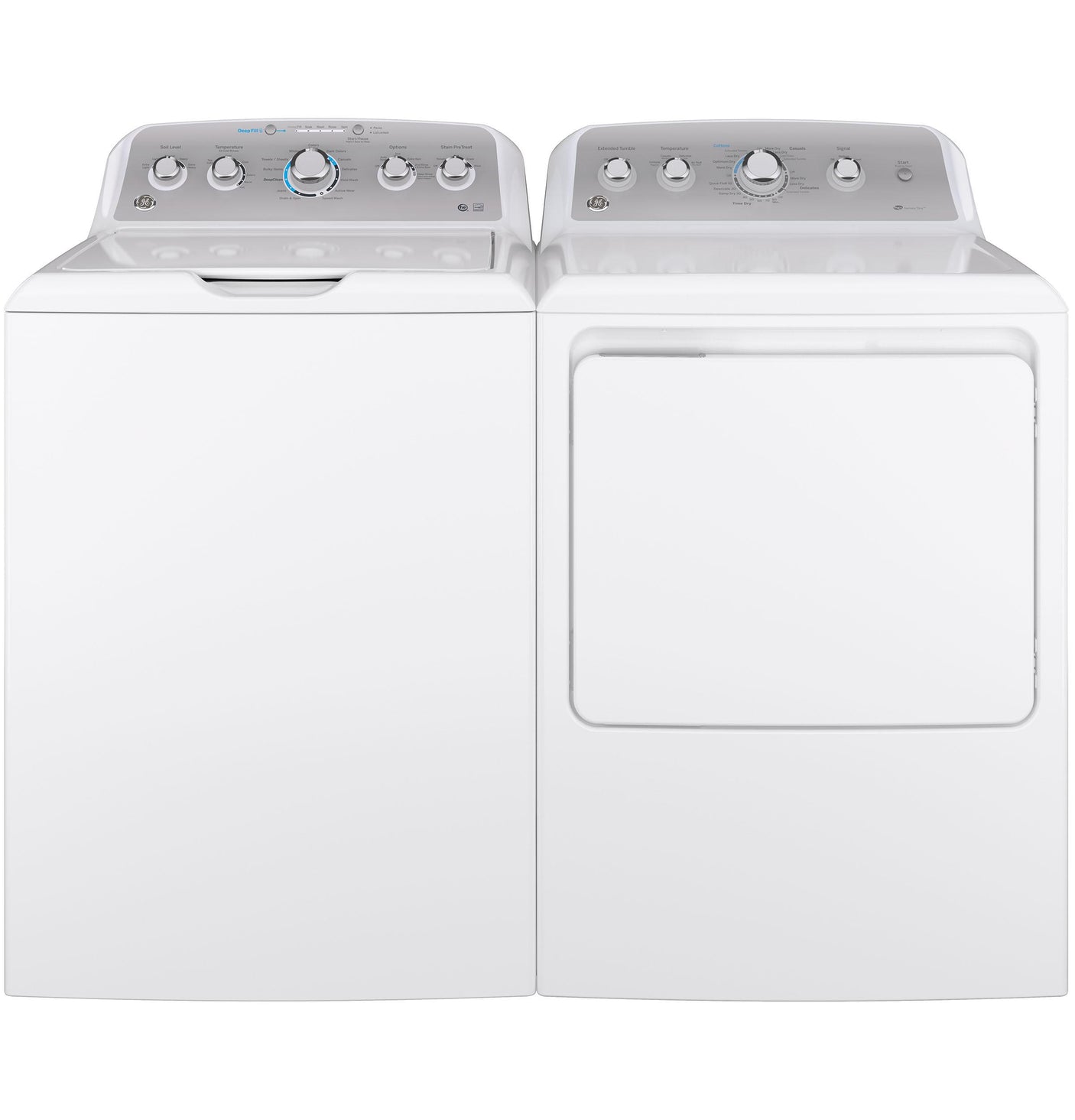 GE® 7.2 cu. ft. Capacity aluminized alloy drum Electric Dryer with Sensor Dry