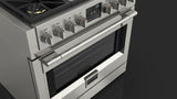 36" DUAL FUEL PRO RANGE WITH GRIDDLE