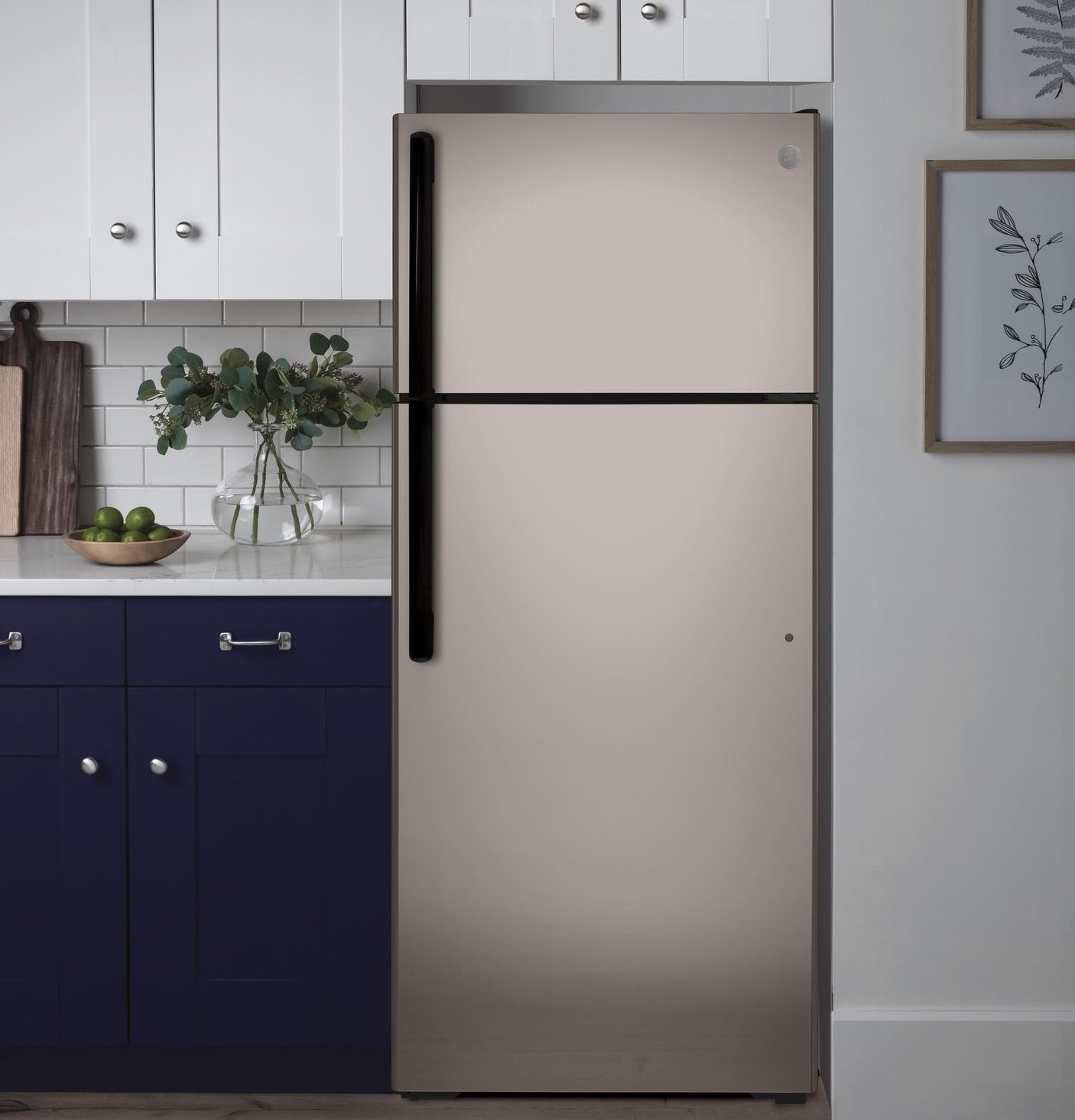 GE® ENERGY STAR® 17.5 Cu. Ft. Top-Freezer Refrigerator