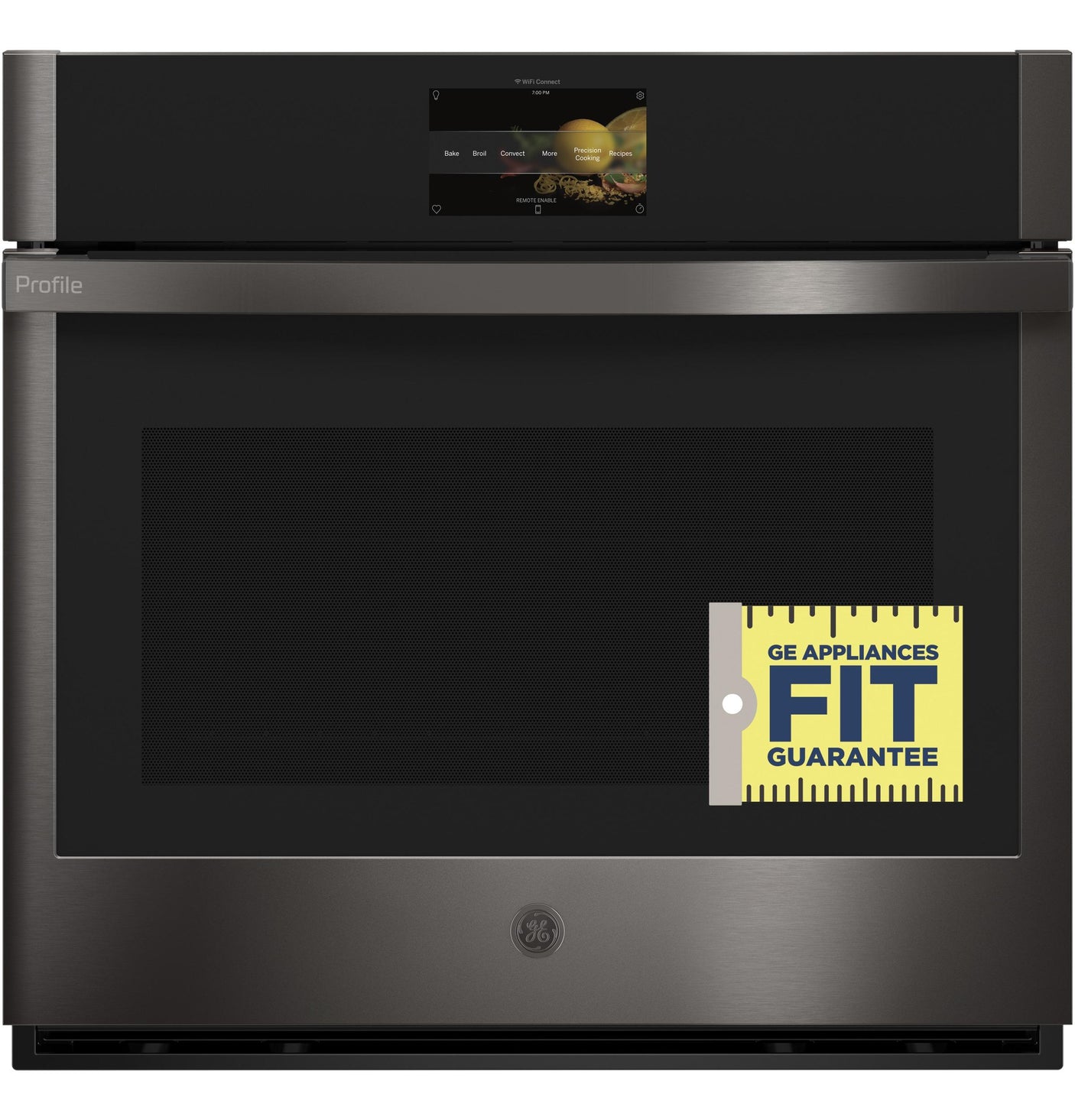 GE Profile™ 30" Smart Built-In Convection Single Wall Oven with No Preheat Air Fry and Precision Cooking