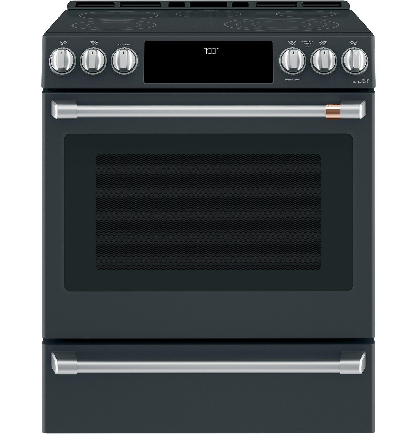 Café™ 30" Smart Slide-In, Front-Control, Radiant and Convection Range