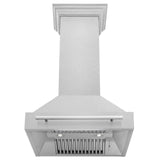 ZLINE 30 in. DuraSnow Stainless Steel Range Hood with Color Shell Options (8654SNX-30) [Color: DuraSnow Stainless Steel]