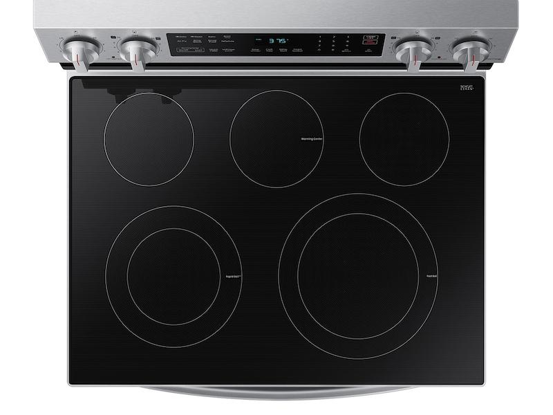 6.3 cu. ft. Smart Freestanding ENERGY STAR® Certified Electric Range with Air Fry in Stainless Steel