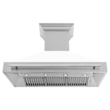 ZLINE 48 in. DuraSnow Stainless Steel Range Hood with Colored Shell Options (8654SNX-48) [Color: White Matte]