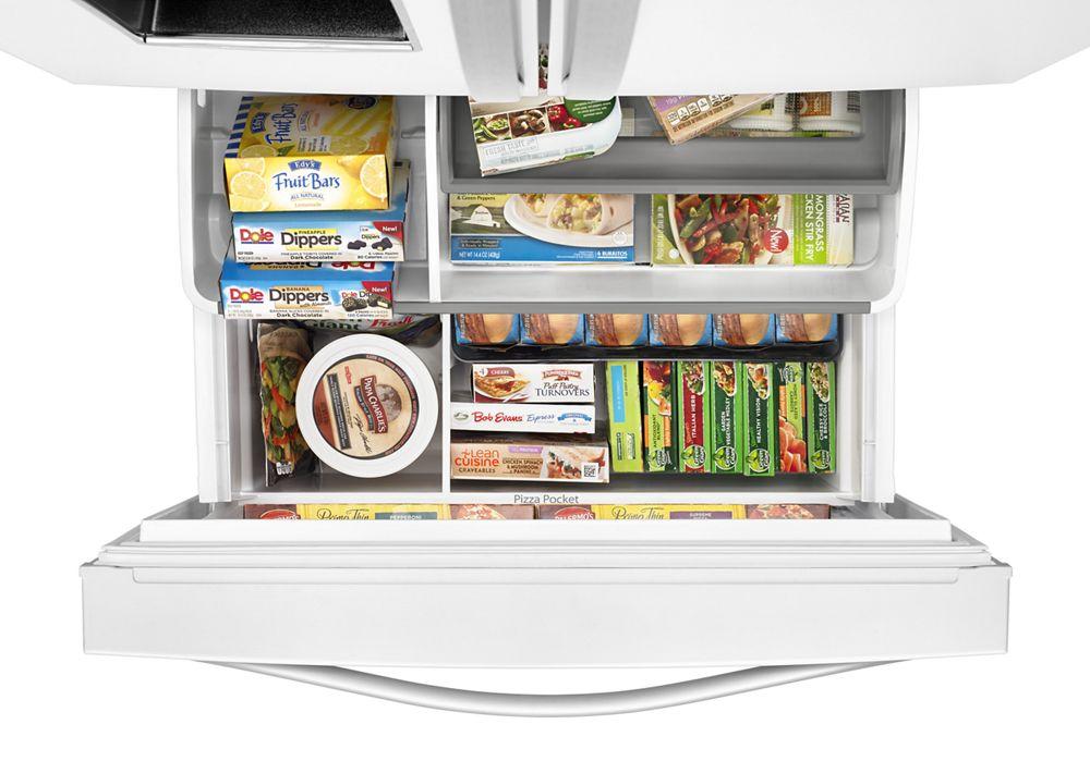 36-inch Wide French Door Refrigerator with Infinity Slide Shelf - 32 cu. ft.