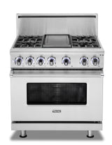 36" Dual Fuel Range - VDR7362