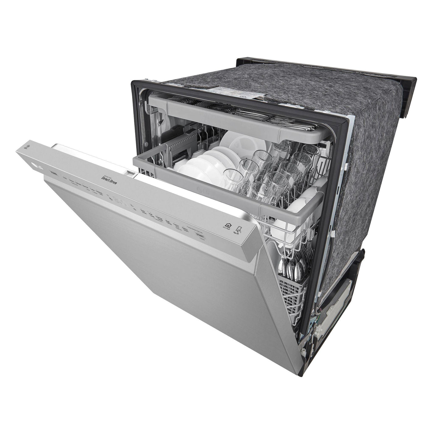 Front Control Dishwasher with QuadWash™