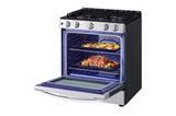 5.8 cu. ft. Gas Slide-in Range with EasyClean®