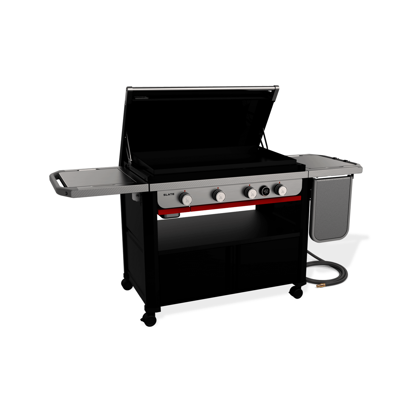 Slate® 36" Rust-Resistant Griddle (Natural Gas) - Black