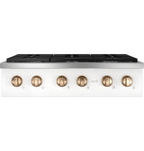 Café™ 36" Commercial-Style Gas Rangetop with 6 Burners (Natural Gas)