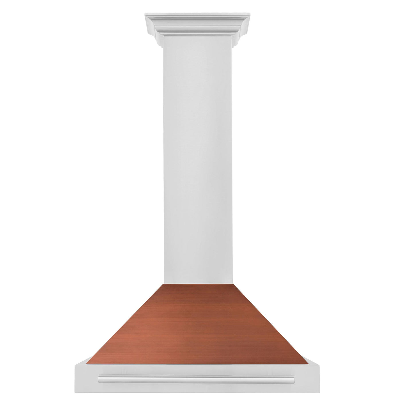 ZLINE 30 in. Convertible Stainless Steel Range Hood with Copper Shell and Stainless Steel Handle (KB4STX-C-30)