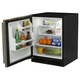 24-In Low Profile Built-In Refrigerator With Maxstore Bin And Door Storage with Door Style - Stainless Steel, Door Swing - Left