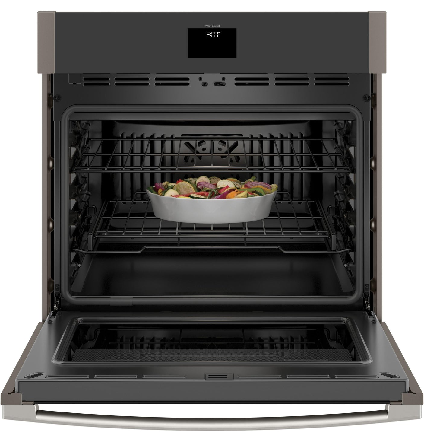 GE® 30" Smart Built-In Self-Clean Convection Single Wall Oven with Never Scrub Racks