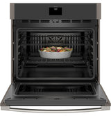 GE® 30" Smart Built-In Self-Clean Convection Single Wall Oven with Never Scrub Racks