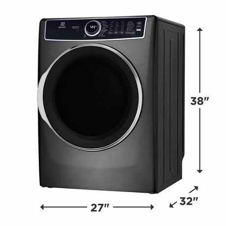 Electrolux Front Load Perfect Steam™ Electric Dryer with Balanced Dry™ and Instant Refresh - 8.0 Cu. Ft.