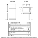 GE® ENERGY STAR® 15.6 Cu. Ft. Top-Freezer Refrigerator