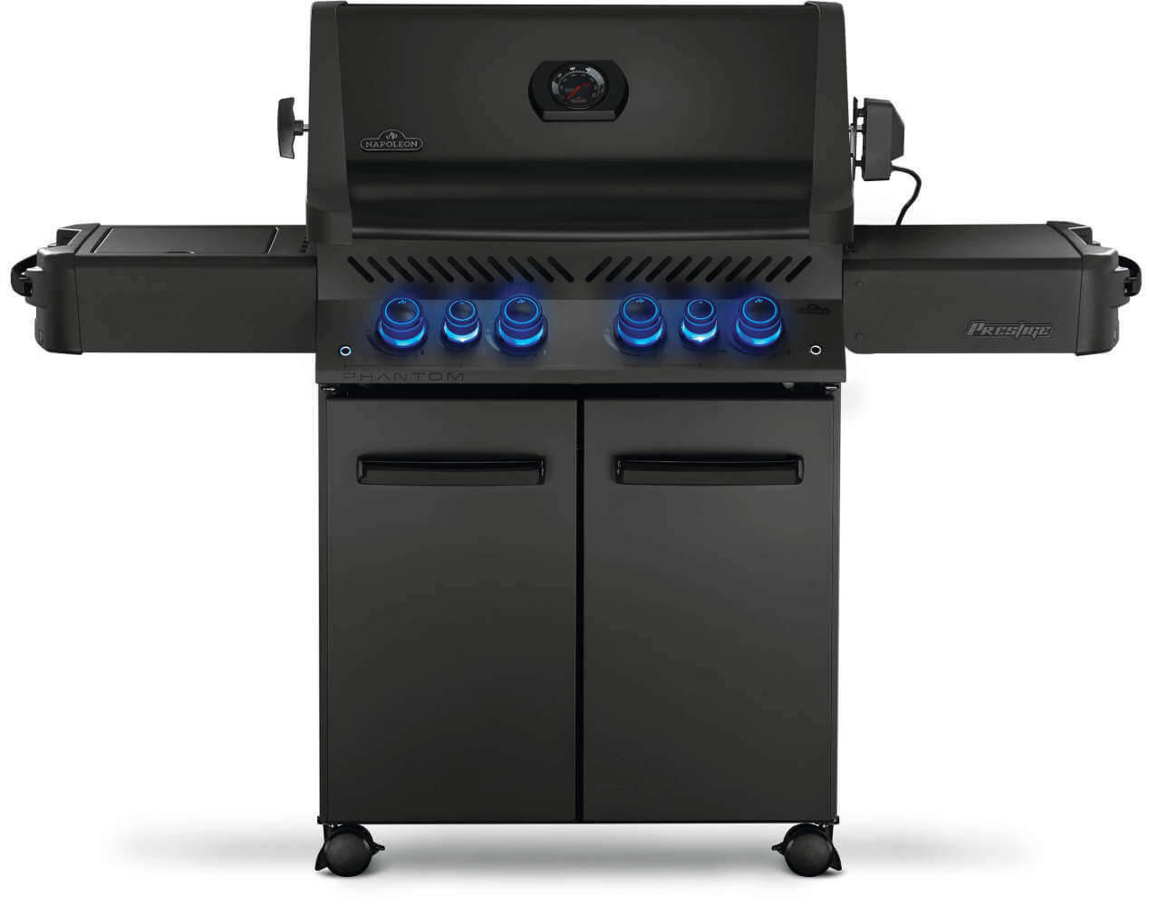 Phantom Prestige 500 RSIB with Infrared Side and Rear Burner , Natural Gas, Satin Black