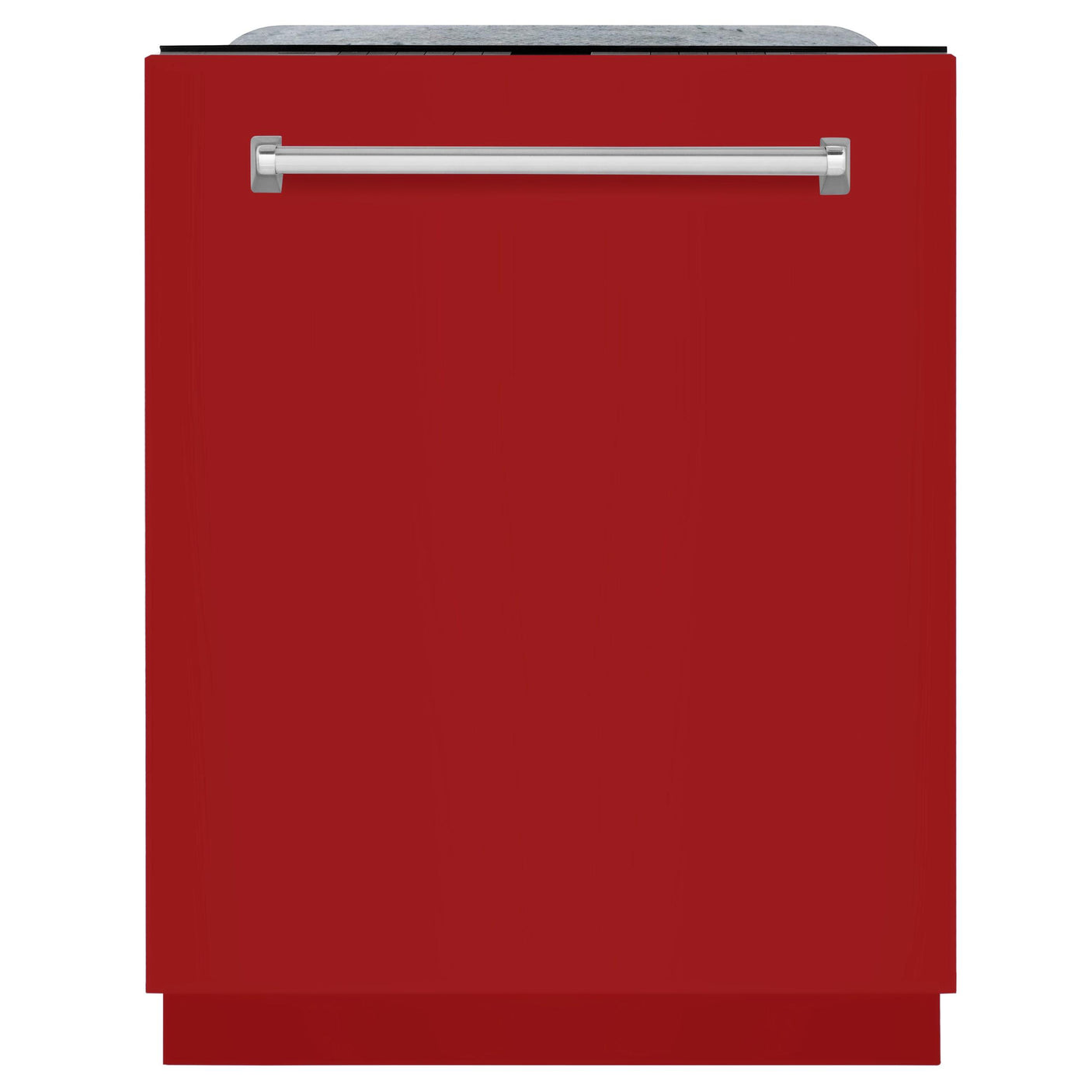 ZLINE 24" Monument Series 3rd Rack Top Touch Control Dishwasher with Stainless Steel Tub, 45dBa (DWMT-24) [Color: Red Matte]