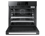 30" Steam-Assisted Single Wall Oven, Graphite Stainless Steel
