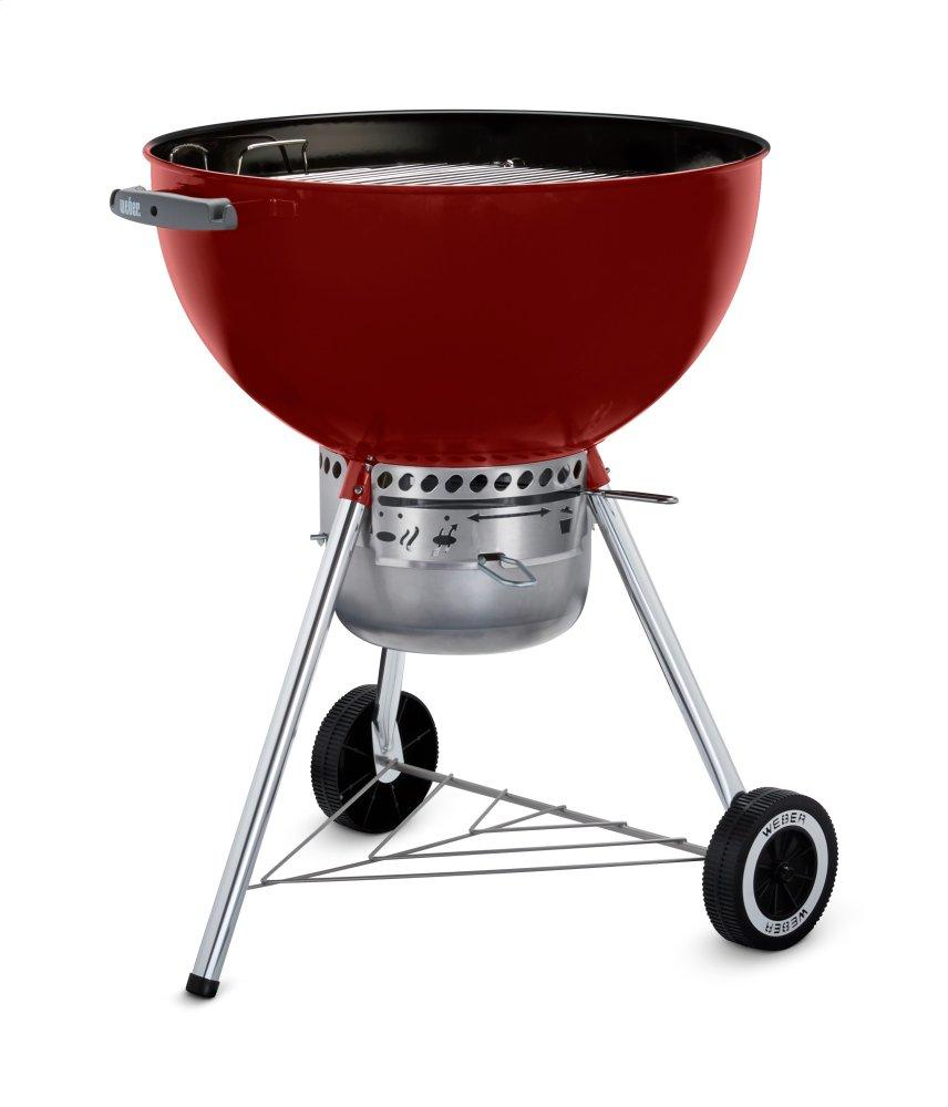 Original Kettle Premium Charcoal Grill - 22" Crimson