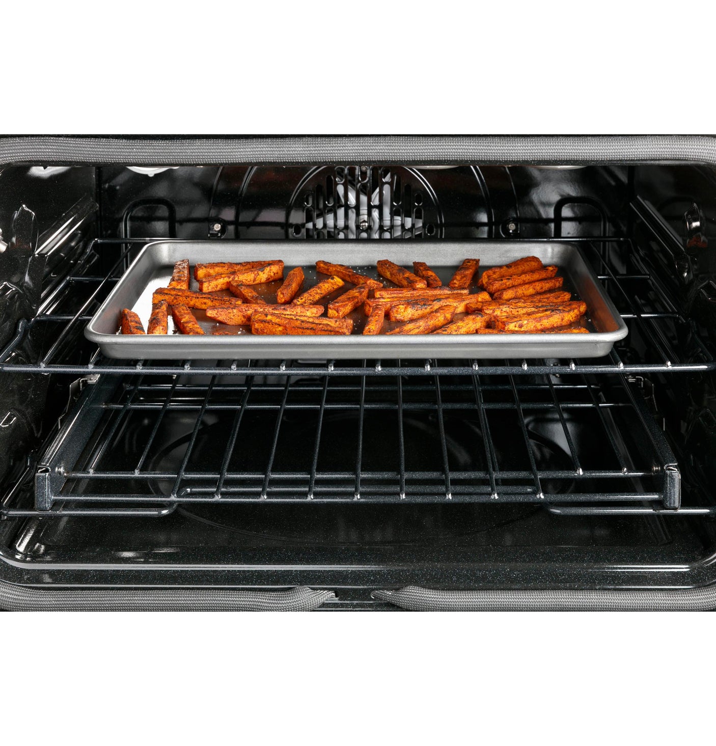 Café 30" Smart Slide-In, Front-Control, Radiant and Convection Double-Oven Range