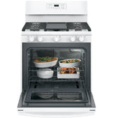 GE® 30" Free-Standing Gas Range