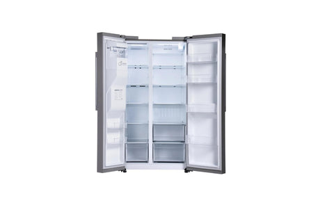 27 cu. ft. Standard-Depth, Side-by-side Refrigerator, with Ice and Water and Bar Handle Design