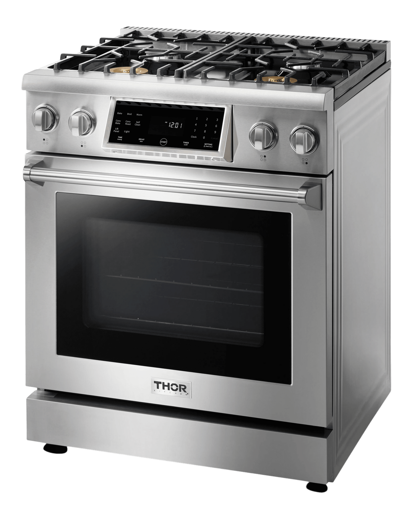 Thor Kitchen 30-inch Tilt Panel Gas Range - Professional - Model Trg3001