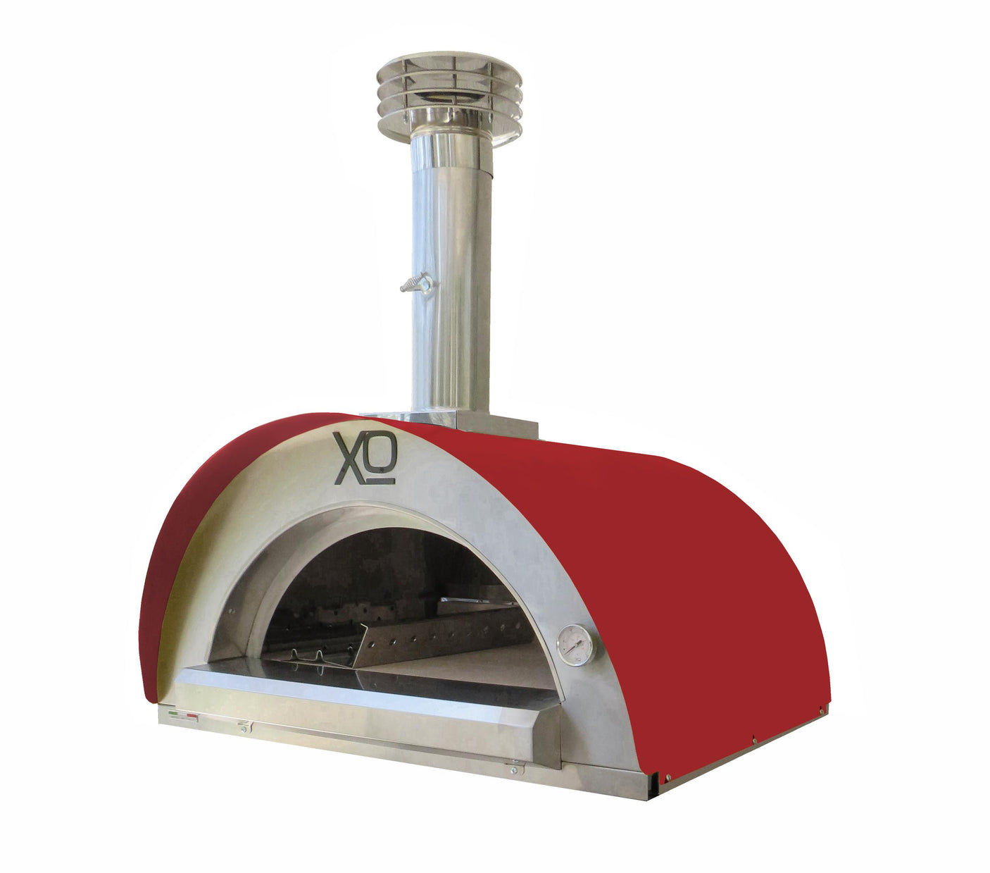 40" Wood Fired Pizza Oven Rosso (Red)