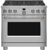 Café™ 36" Smart All-Gas Commercial-Style Range with 6 Burners (Natural Gas)