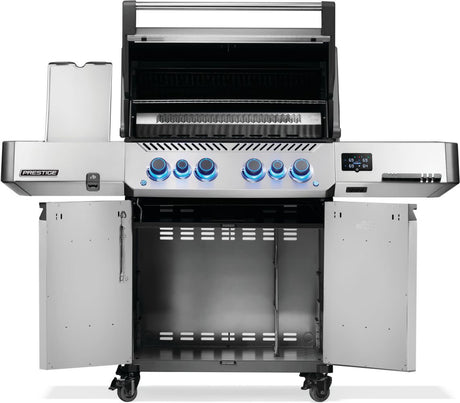 Prestige 500 Connected RSIB with Infrared Side and Rear Burner , Natural Gas, Stainless Steel