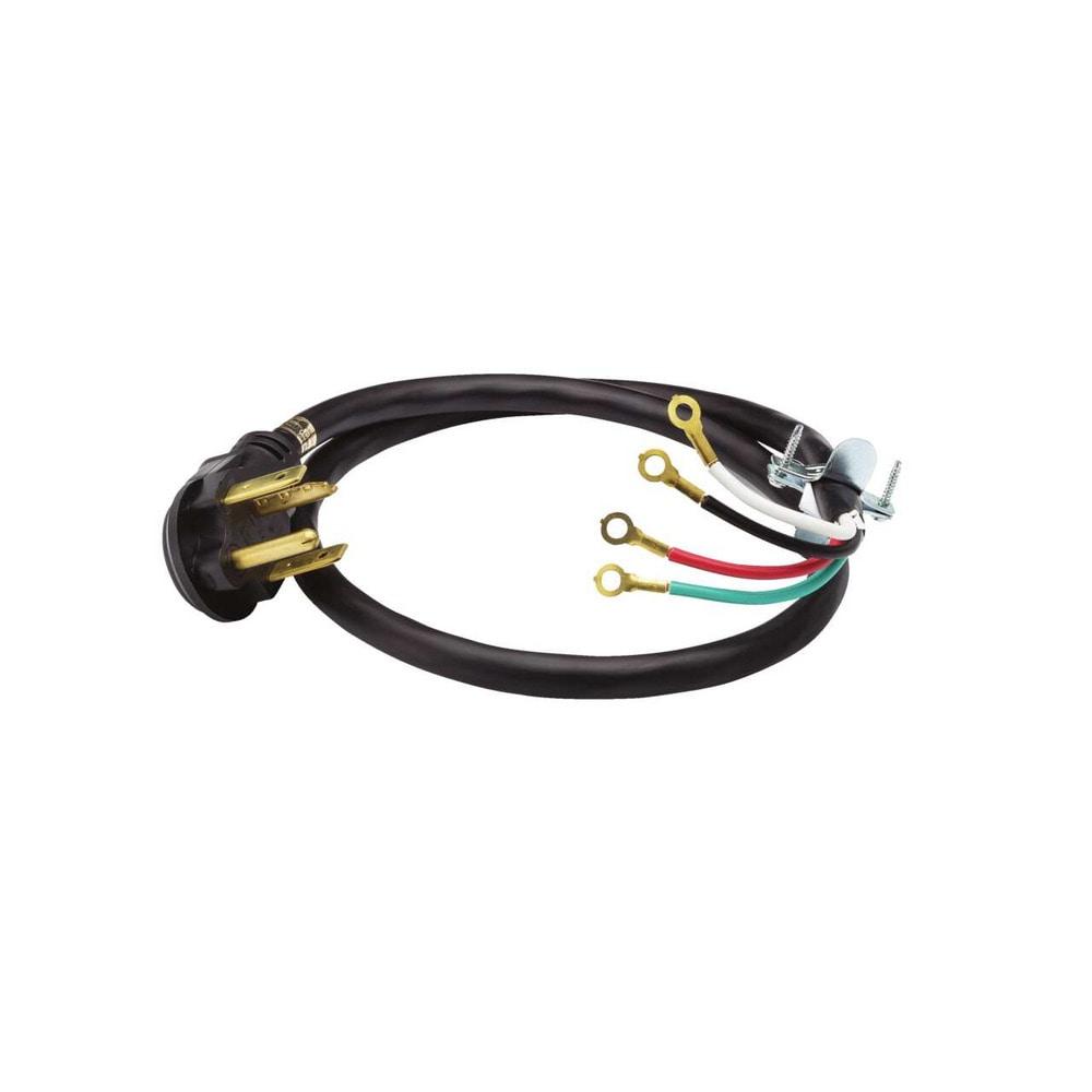 Smart Choice 4' 30 Amp 4 Wire Dryer Cord