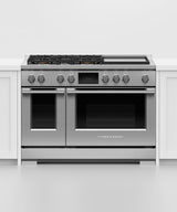 48" Series 9 Professional Dual Fuel 5 Burner with Griddle Self-Cleaning Range