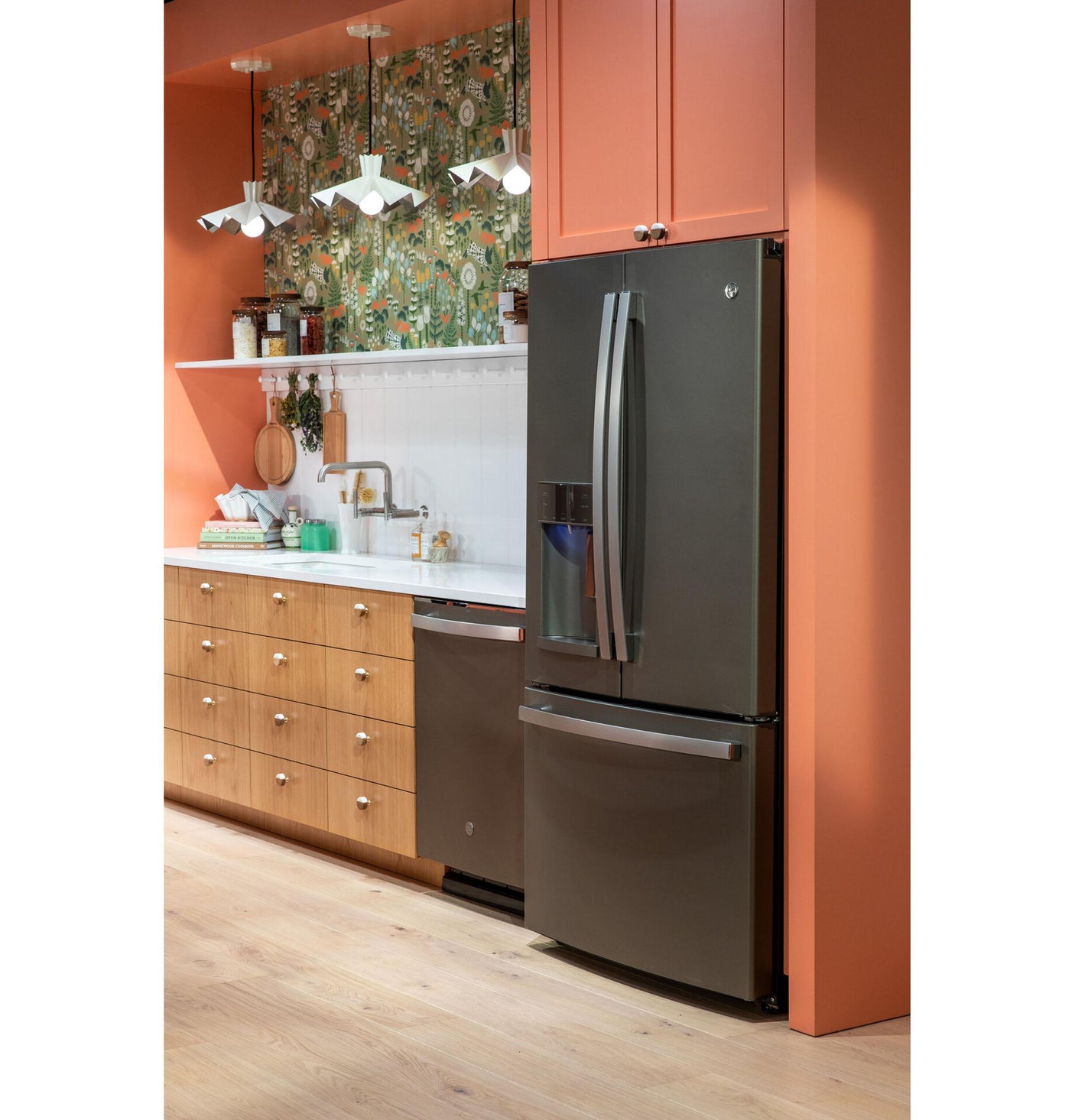 GE® ENERGY STAR® 22.1 Cu. Ft. Counter-Depth French-Door Refrigerator