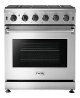 Thor Kitchen 30-inch Liquid Propane Range - Lrg3001ulp