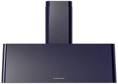 Nostalgie 40 Inch Blue Wall Mount Convertible Range Hood