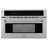 ZLINE 30 in. Microwave Oven in Stainless Steel with Traditional Handle (MWO-30) [Color: Stainless Steel]