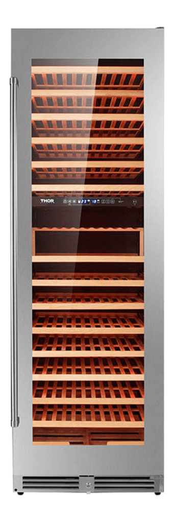 24 Inch Dual Zone Wine Cooler, 162 Wine Bottle Capacity - Model Twc2403di